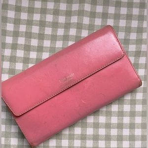 Kate Spade Pink and Green Wallet